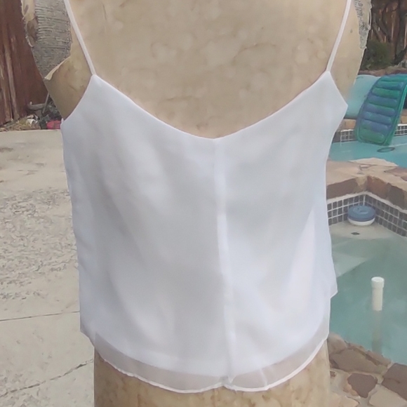 Vintage white summer top medium - Picture 6 of 14